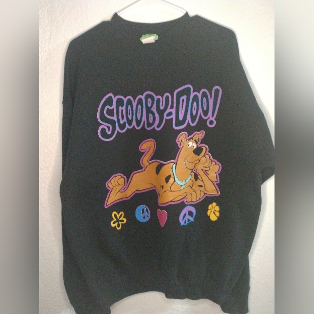 Vintage 1998 Cartoon Network Scooby Doo Crewneck Size XL